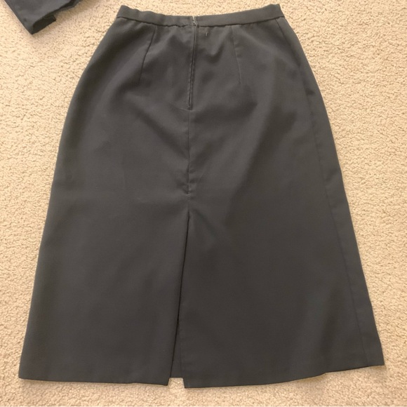 Vintage Sprouts by Vicky Vaughn Black A-Line Skirt Set - Picture 12 of 12